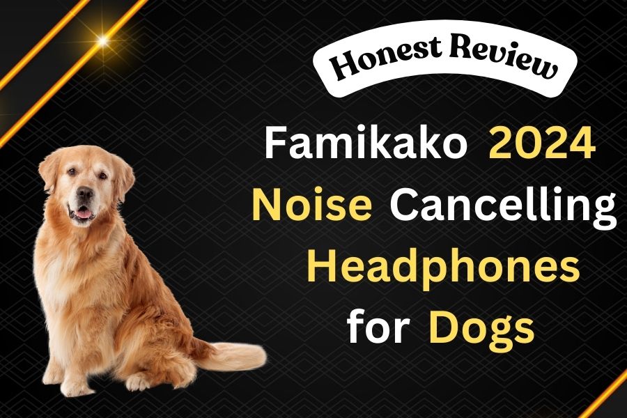 Famikako 2024 Noise Cancelling Headphones for Dogs