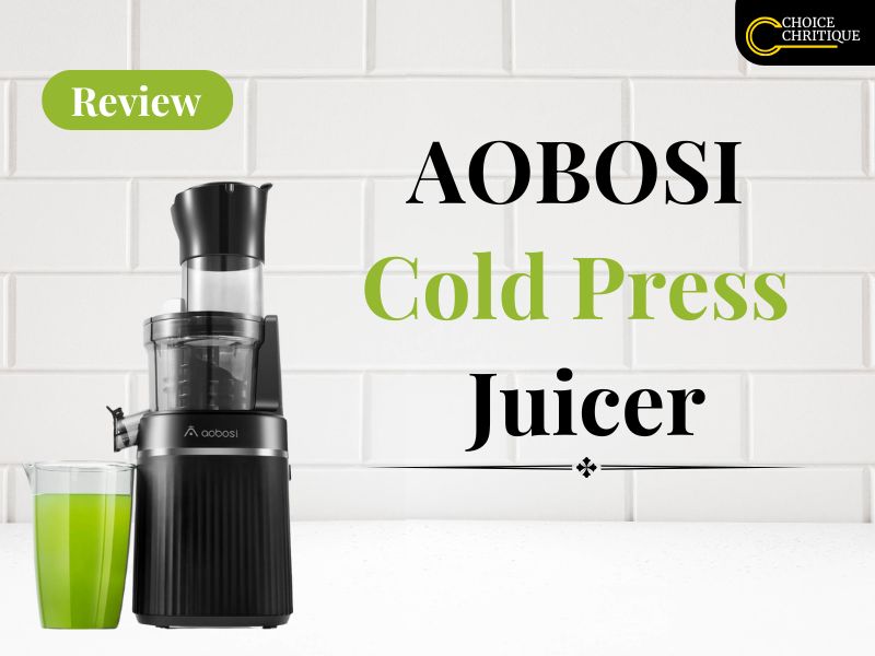 AOBOSI Juicer Cold Press Review